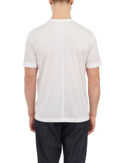 Paolo Pecora Crew Neck Sweater In Silk And Cotton