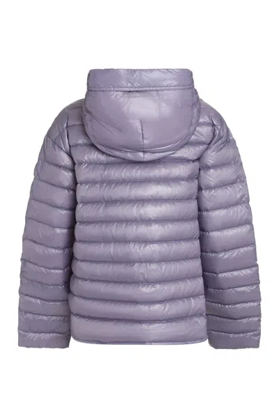 Parajumpers Women's Melua Techno-nylon Down Jacket In Purple