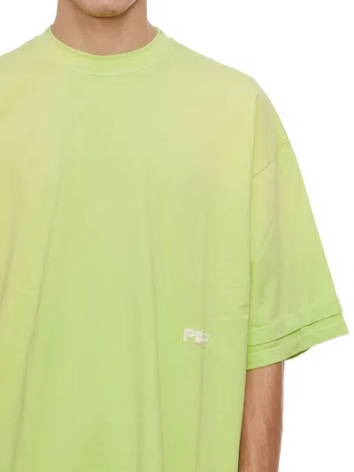 Pdf Man T-shirt Acid Green Size Xl Cotton