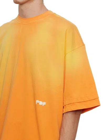 Pdf Man T-shirt Orange Size Xl Cotton