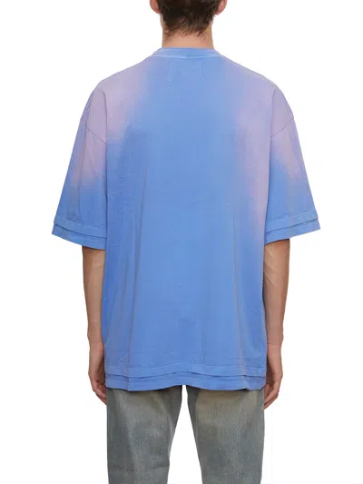 Pdf Bleached-effect Logo-embroidered Cotton T-shirt
