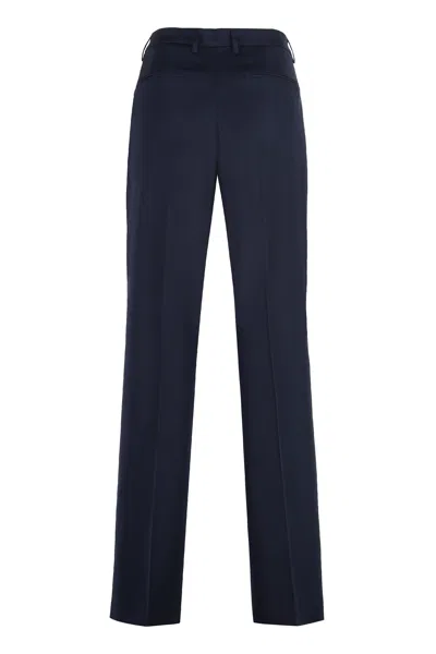Pt01 Pt Torino Stretch Viscose Trousers