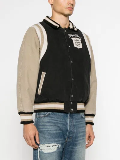 Rhude Canvas Varsity Jacket