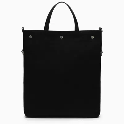 Saint Laurent Classic Black Canvas Tote Handbag For Men