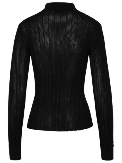 Saint Laurent Luxe Italian Wool Buttoned Long-sleeved Shirt