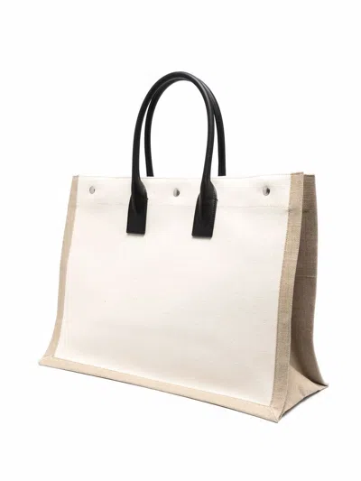 Saint Laurent Canvas Tote Bag