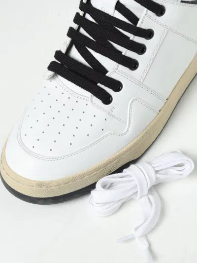 Saint Laurent Men's Lax Mid Top Sneaker Greenwich