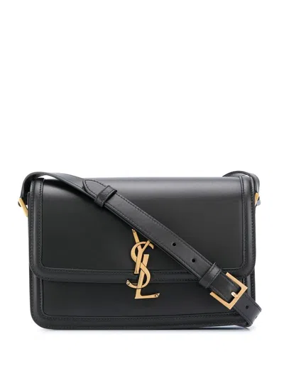 Saint Laurent Monogram Leather Shoulder Bag