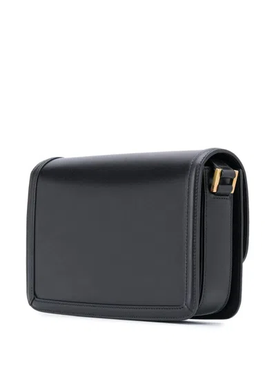 Saint Laurent Monogram Leather Shoulder Bag