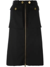 ALEXANDER MCQUEEN A-line military skirt,431008QHJ1211535067