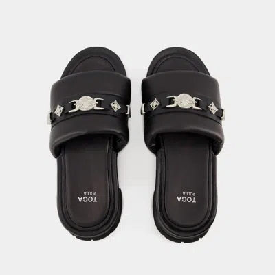 Toga Stud-embellished Flatform Sandals