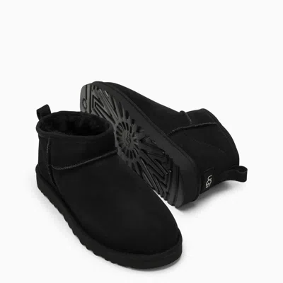 Ugg Australia Classic Ultra Mini Boots In Black