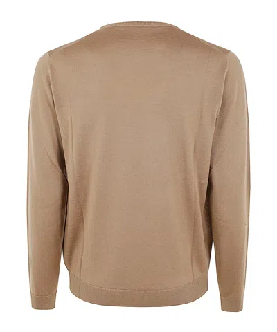 Nuur Round Neck Pullover In Nude