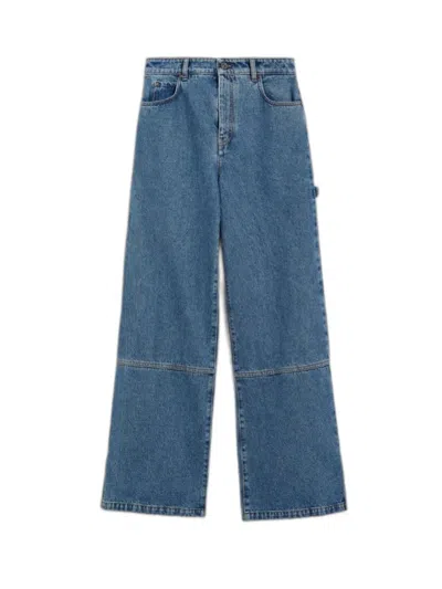 Weekend Max Mara Women's Cisa Denim Trouser Navy | Size 46 | 2415181041600009