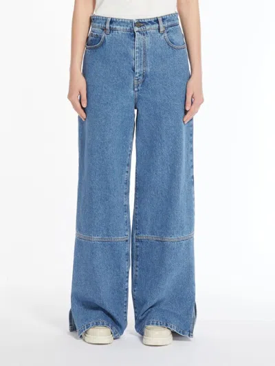 Weekend Max Mara Women's Cisa Denim Trouser Navy | Size 46 | 2415181041600009