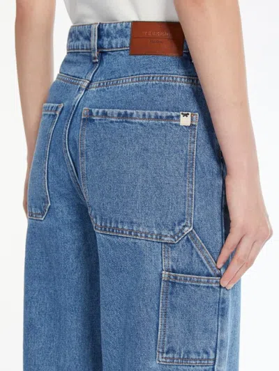 Weekend Max Mara Women's Cisa Denim Trouser Navy | Size 46 | 2415181041600009