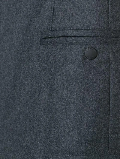 Shop Kenzo Three Button Blazer - Grey