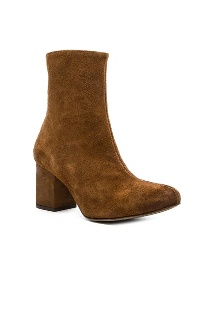 Shop Free People Cecile Ankle Bootie In Brown