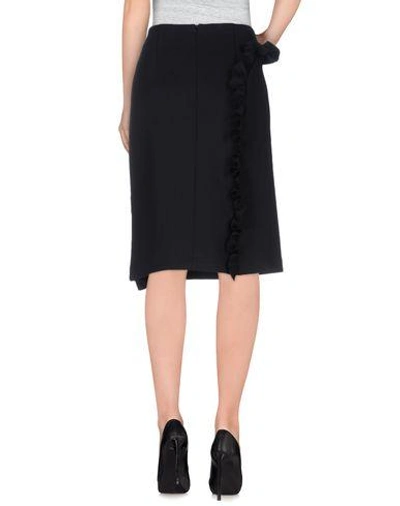 Shop Simone Rocha Knee Length Skirt In Black