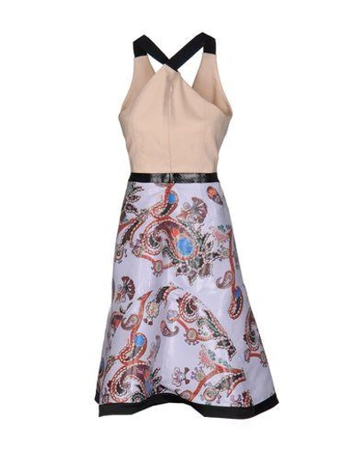 Shop Mary Katrantzou Knee-length Dress In Lilac