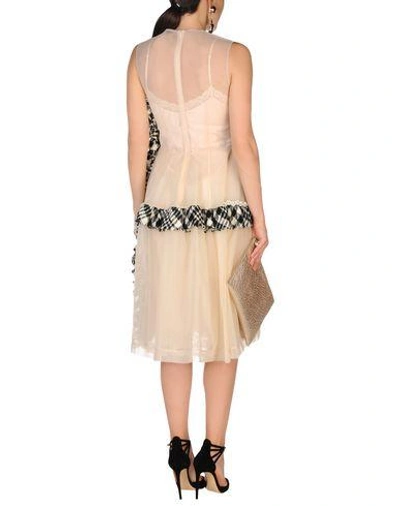 Shop Simone Rocha Knee-length Dress In Apricot