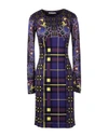 Mary Katrantzou Printed Silk Dress In Purple