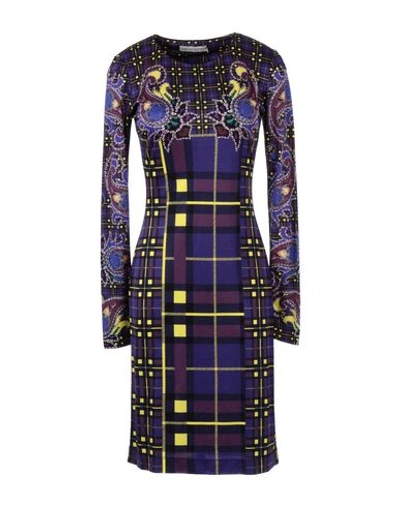 Shop Mary Katrantzou Knee-length Dress In Purple