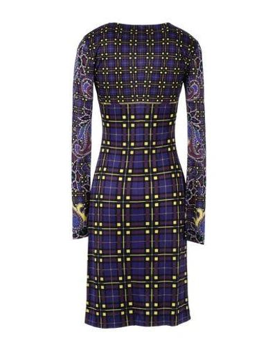 Shop Mary Katrantzou Knee-length Dress In Purple