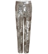 CHLOÉ SEQUINNED TROUSERS,P00194876