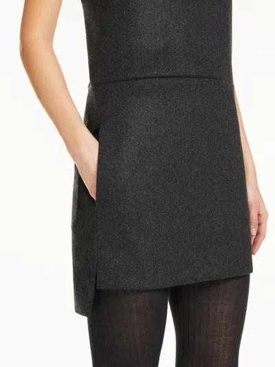 Max Mara Leale Mini Dress In Black