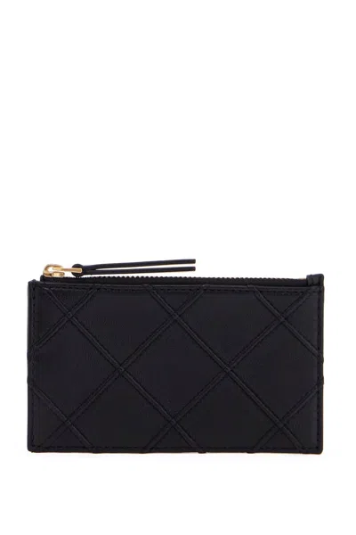 Tory Burch Fleming Cardholder In Black