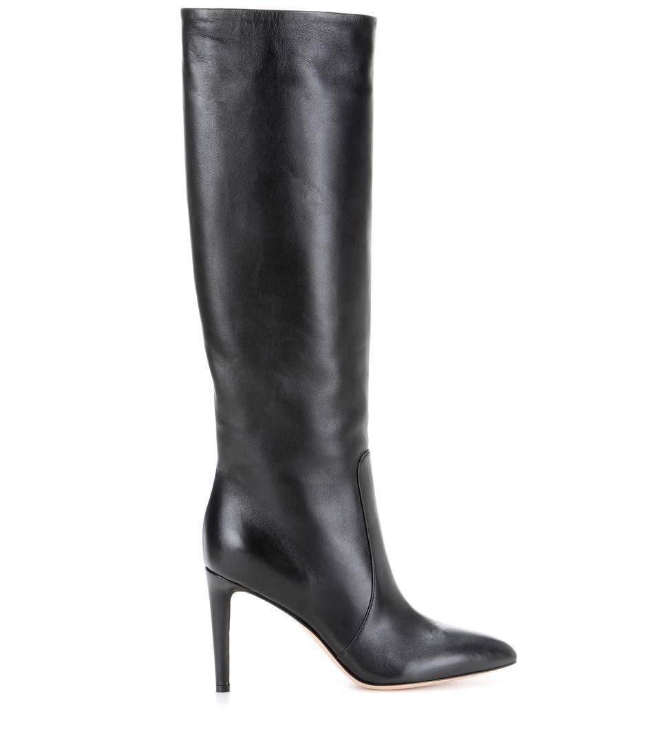 gianvito rossi 85mm leather knee boots
