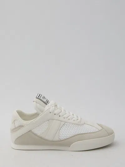 Shop Chloé Kick Sneakers In Beige