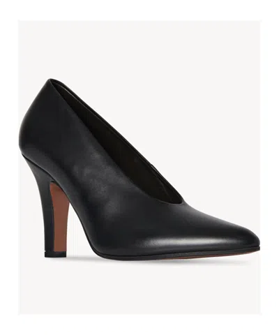 The Row Prudens 90 Leather Pumps In Black