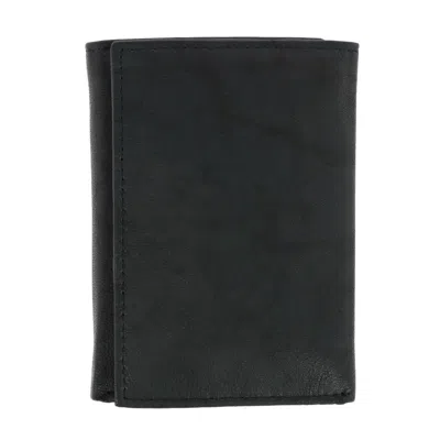 Buxton Men's Dakota Leather Rfid Trifold Wallet In Black