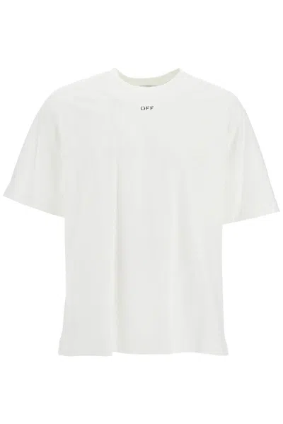 Shop Off-white Oversized Crewneck In White