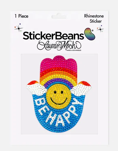 Lauren Moshi X Sticker Beans Happy Hamsa X Sticker Beans In Multi