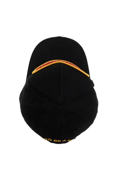 Dsquared2 Baseball Cap With Logo Patch In Black
