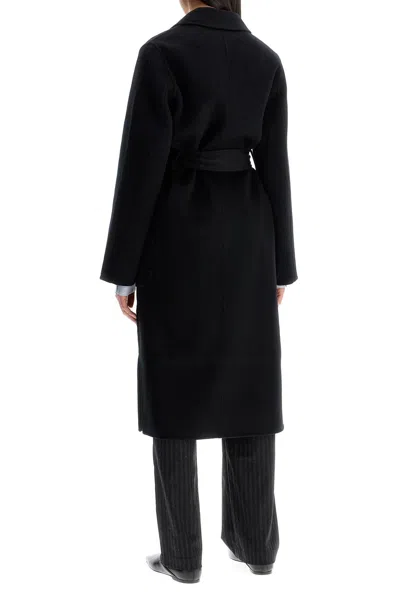 Dynamis Studio Long Milan Coat In Black