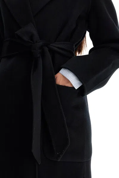 Dynamis Studio Long Milan Coat In Black
