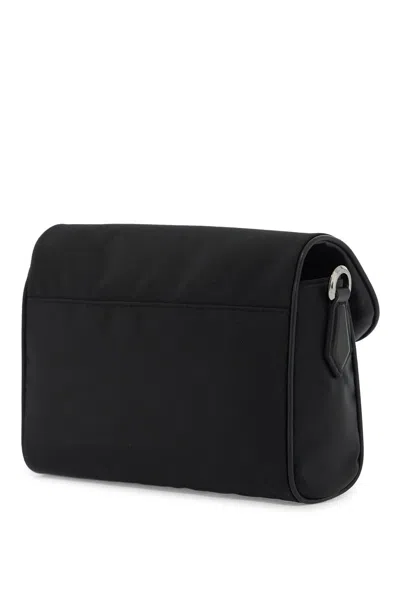 Jimmy Choo Men's Nylon Crossbody Bag Eli With Shoulder In Black