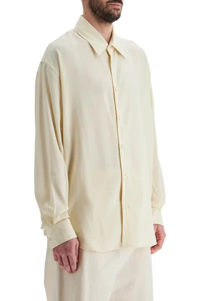 Lemaire Cotton Shirt Jacket In Neutral