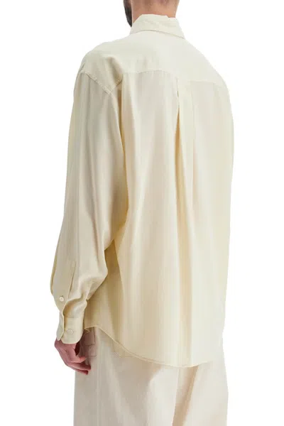 Lemaire Cotton Shirt Jacket In Neutral