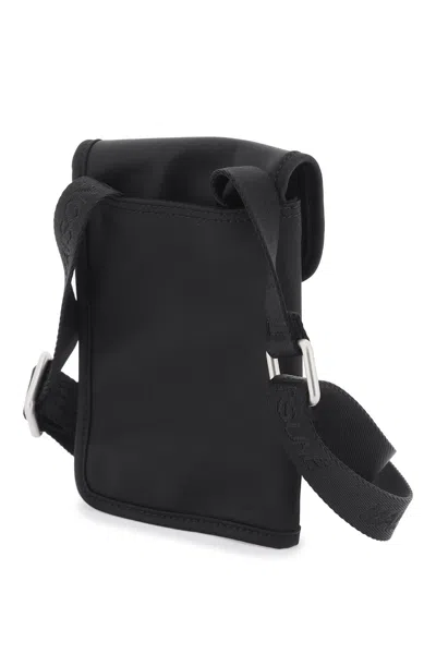 Maison Kitsuné Maison Kitsune Men's Shoulder Bag The Traveller P In Black