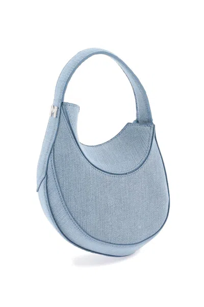 Mugler Women's Mini Spiral Bag In Light Blue