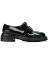 MARNI fringed loafers,RUBBER100%