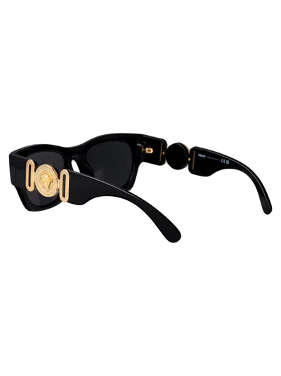 Versace Eyewear Rectangular Frame Sunglasses