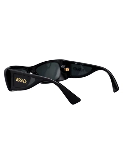 Shop Versace Squared Sunglasses 0 Ve4481 Gb1/87