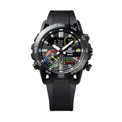 CASIO EDIFICE CASIO EDIFICE ECB-40MP-1AEF MEN'S BLUETOOTH®-ENABLED RACING-INSPIRED WATCH WITH CARBON-REINFORCED CA 