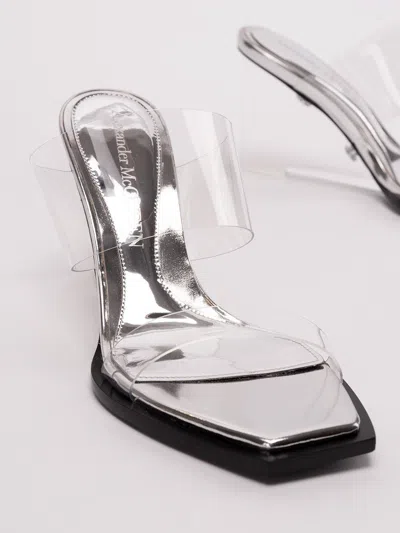 Alexander Mcqueen Double Strap Shard Wedge Sandal